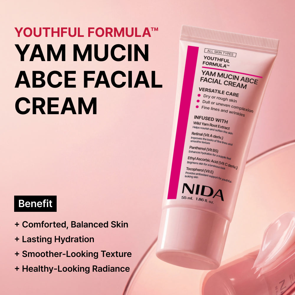 Nida Youthful Formula™ Yam Mucin  ABCE Facial Cream
