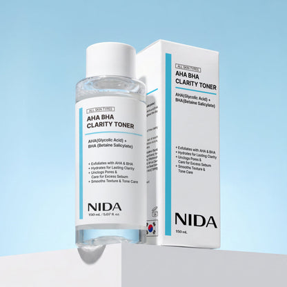 Nida AHA BHA Clarity Toner