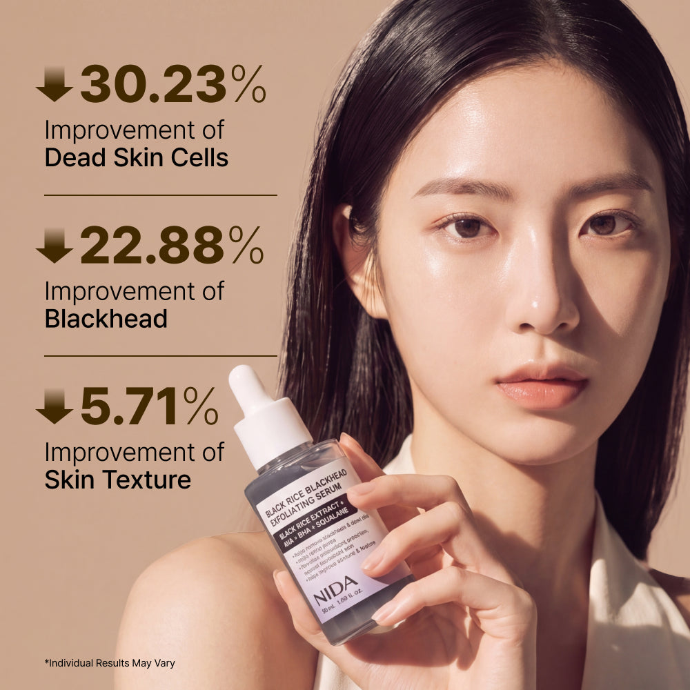 Nida Black Rice Blackhead Exfoliating Serum