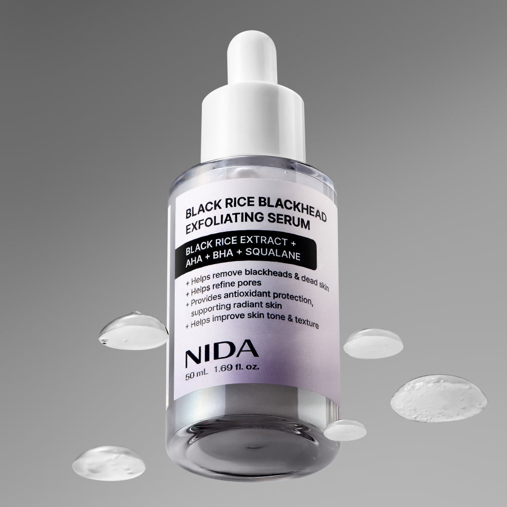 Nida Black Rice Blackhead Exfoliating Serum