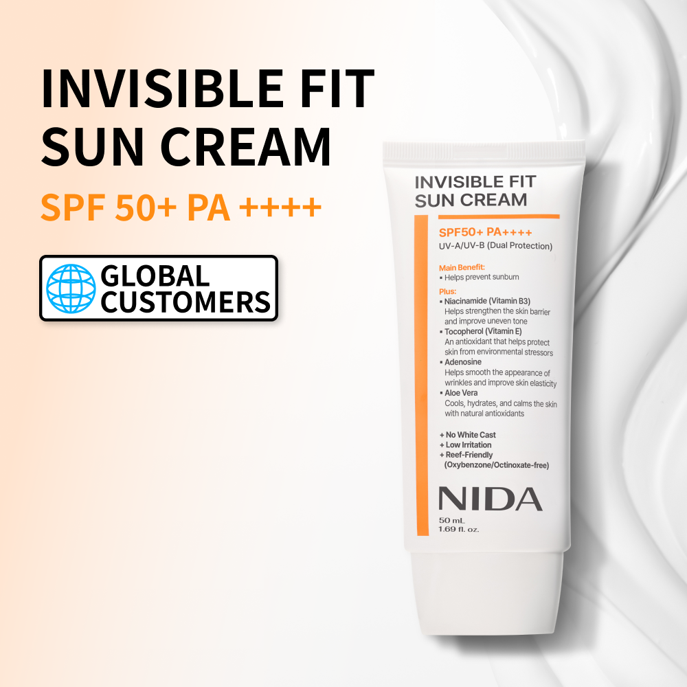 Nida Invisible Fit Sun Cream for Face & Body (Global)