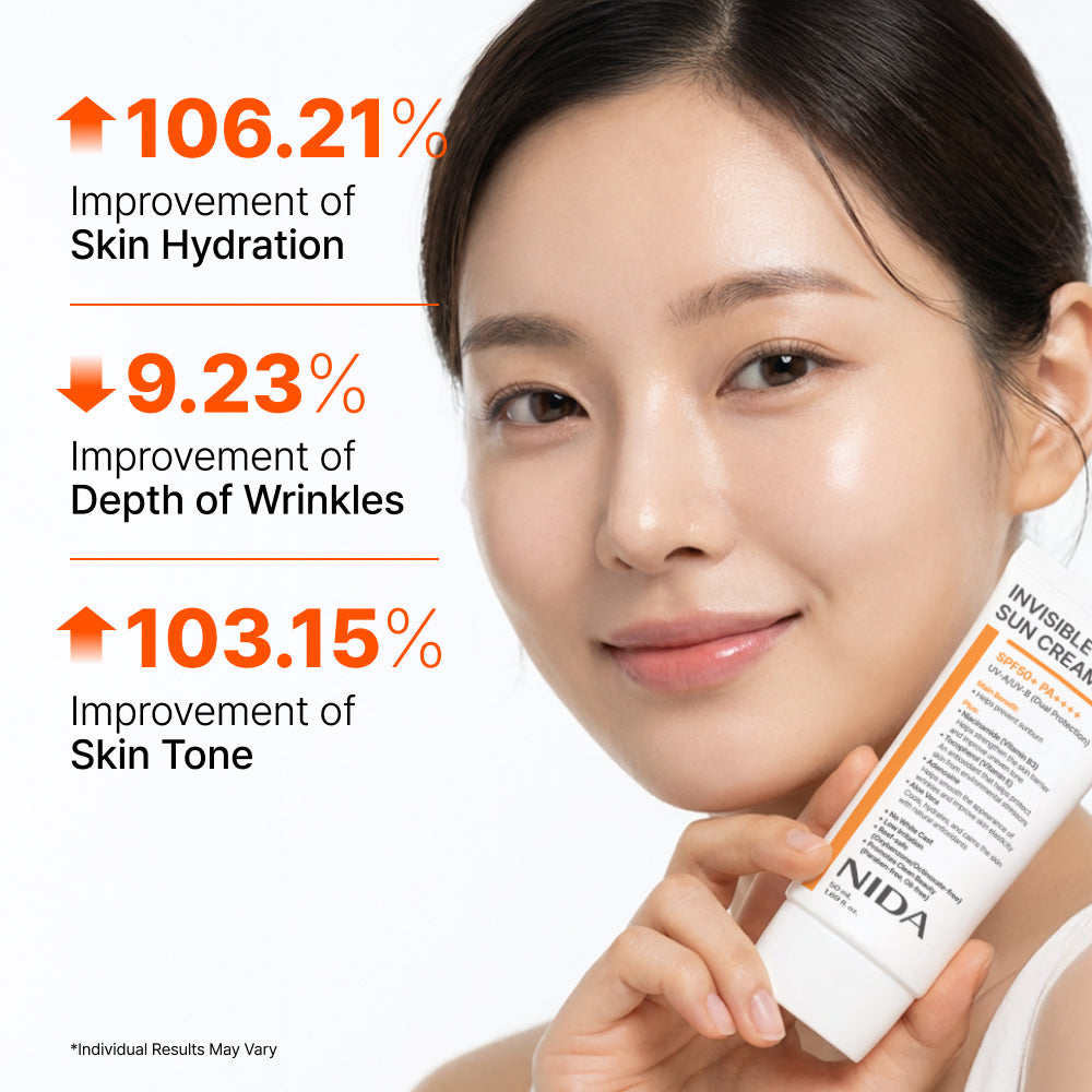 Nida Invisible Fit Sun Cream for Face & Body