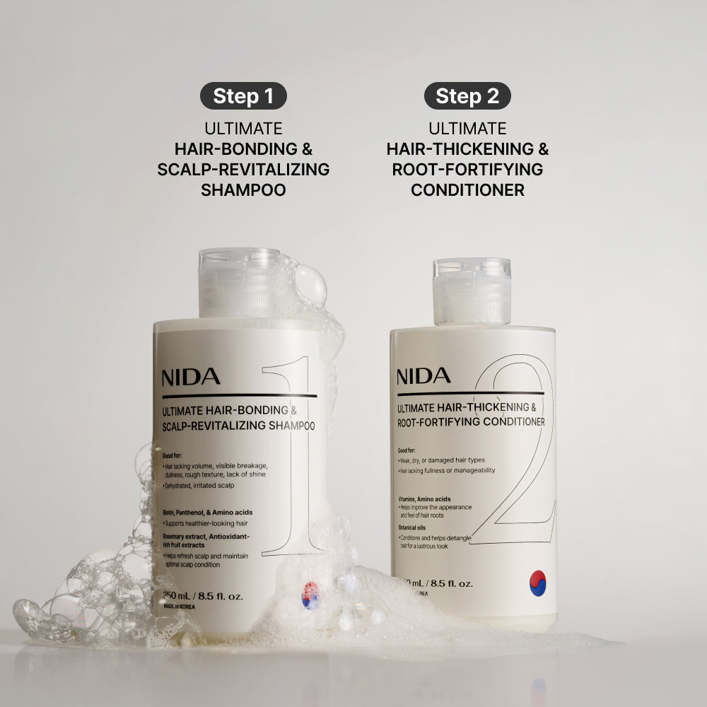 Nida Ultimate Hair Scalp Care Set (Shampoo & Conditioner)