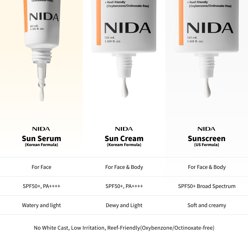 Nida Invisible Fit Sun Duo (Serum & Cream)