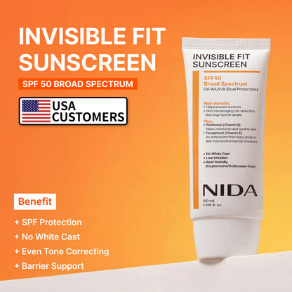Nida Invisible Shield Sun Duo